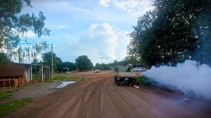 Lee más sobre el artículo Fumigación masiva contra el mosquito en El Carmen Rivero Torrez