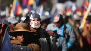 Lee más sobre el artículo Afines de Evo Morales llegaron a La Paz para Exigir la Inscripción de Este, como Candidato Presidencial 2025