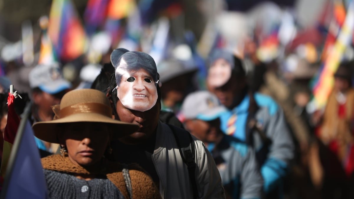 Lee más sobre el artículo Afines de Evo Morales llegaron a La Paz para Exigir la Inscripción de Este, como Candidato Presidencial 2025
