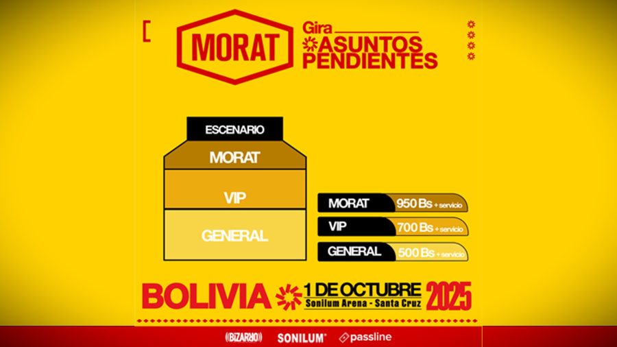Morat anuncia su regreso a Bolivia con su gira Asuntos Pendientes