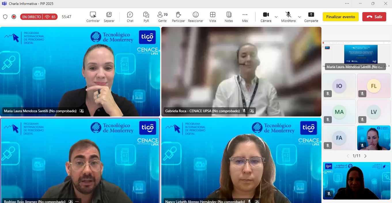 Lee más sobre el artículo Con más de 250 participantes inicia la Nueva Edición: del Programa Internacional de Periodismo Digital, 4ta versión
