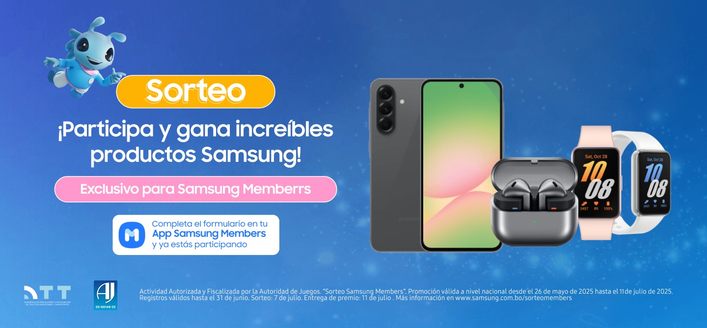 En este momento estás viendo Samsung premia a sus usuarios con un sorteo a través de la app Samsung Members