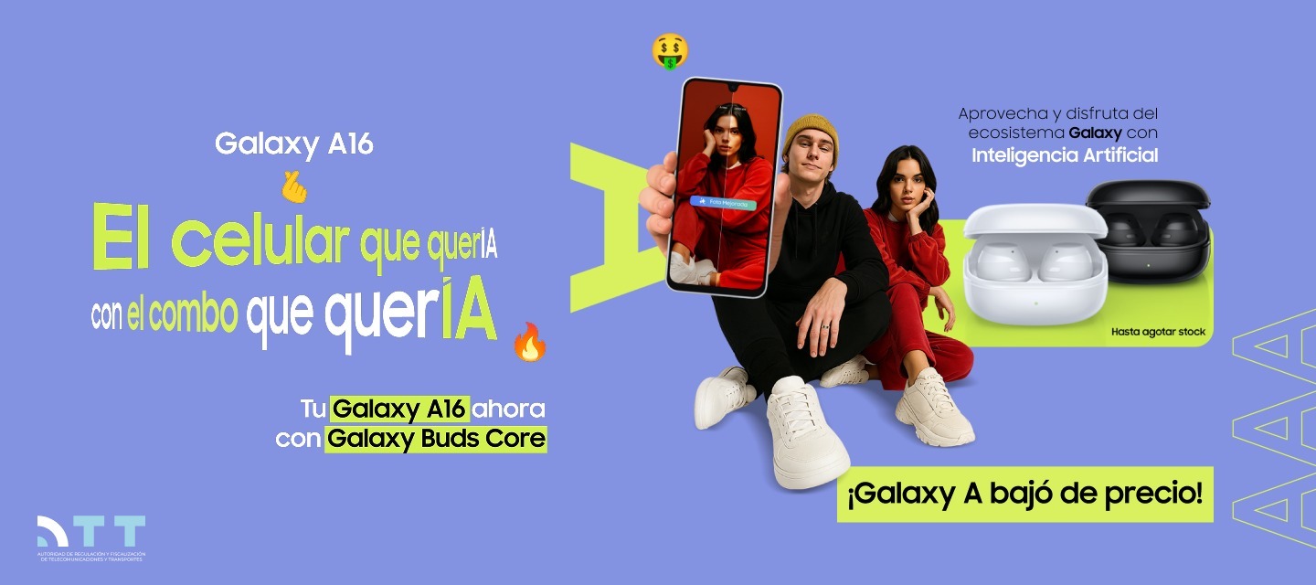 En este momento estás viendo Samsung presenta “el elular que querÍA, con el combo que querÍA”: Galaxy A16 con Buds Core para una experiencia Galaxy AI