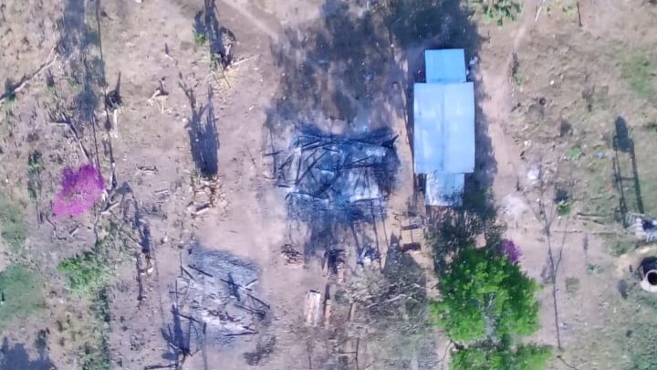 Sin ayuda de las autoridades, vecinos de Puesto Nuevo se organizan para defenderse de avasalladores y un voraz incendio