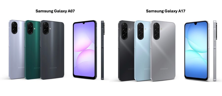 Samsung Galaxy A07 y A17 llegan a Bolivia con rendimiento optimizado, cámara avanzada y hasta 6 años de actualizaciones