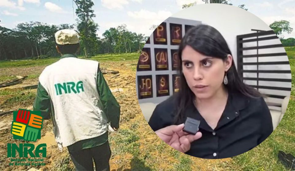 Lee más sobre el artículo “Mafias tomaron el INRA”: Barrientos destapa doble titulación, Redes de Avaslladores y anuncia “BARRIDO TOTAL”