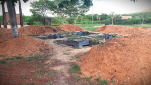 Lee más sobre el artículo Avanza la construcción del campanario en el Santuario del Divino Niño Jesús de San José de Chiquitos