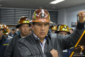 Lee más sobre el artículo Mineros asalariados en protesta perciben salarios de hasta 50.000 bolivianos mensuales