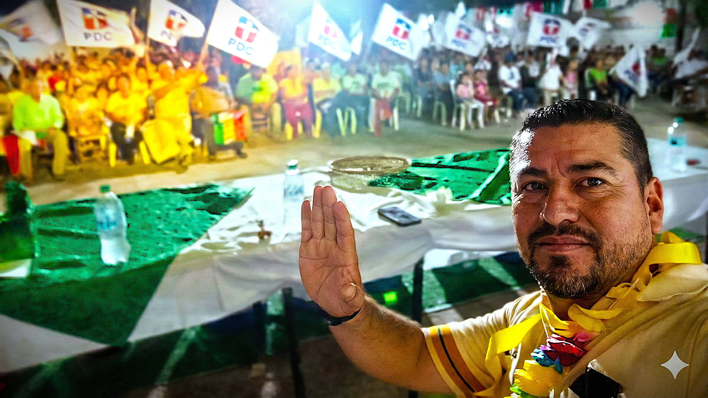 Lee más sobre el artículo Masiva inauguración de casa de campaña PDC: Dagner Espinoza agradece apoyo y prioriza salud del pueblo