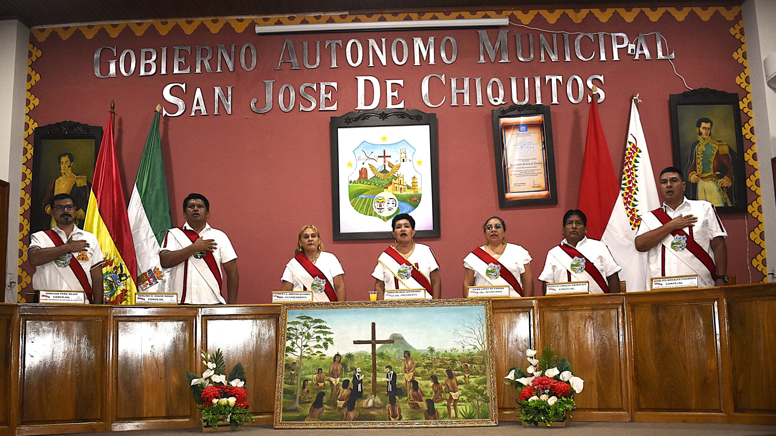 Lee más sobre el artículo Concejo Municipal conmemoró los 329 años de Fundación de la Misión Jesuítica de San José de Chiquitos