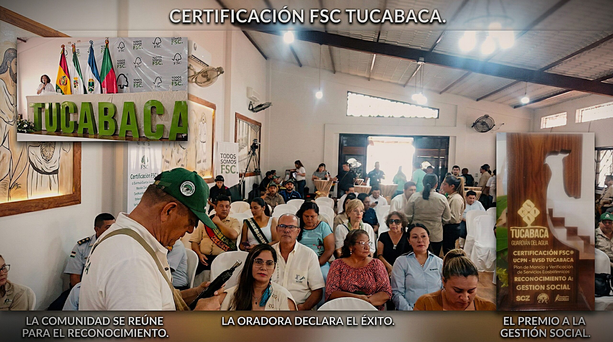 Lee más sobre el artículo Tucabaca, el “Guardián del Agua” del Bosque Seco Chiquitano, recibe la primera certificación FSC de un Área Protegida en todo el continente
