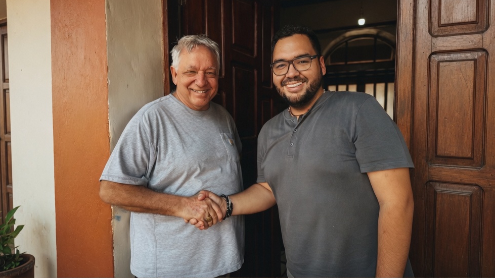 Lee más sobre el artículo Diego Caballero Saavedra, ratifica compromiso con la Diócesis para impulsar el Cristo de la Esperanza
