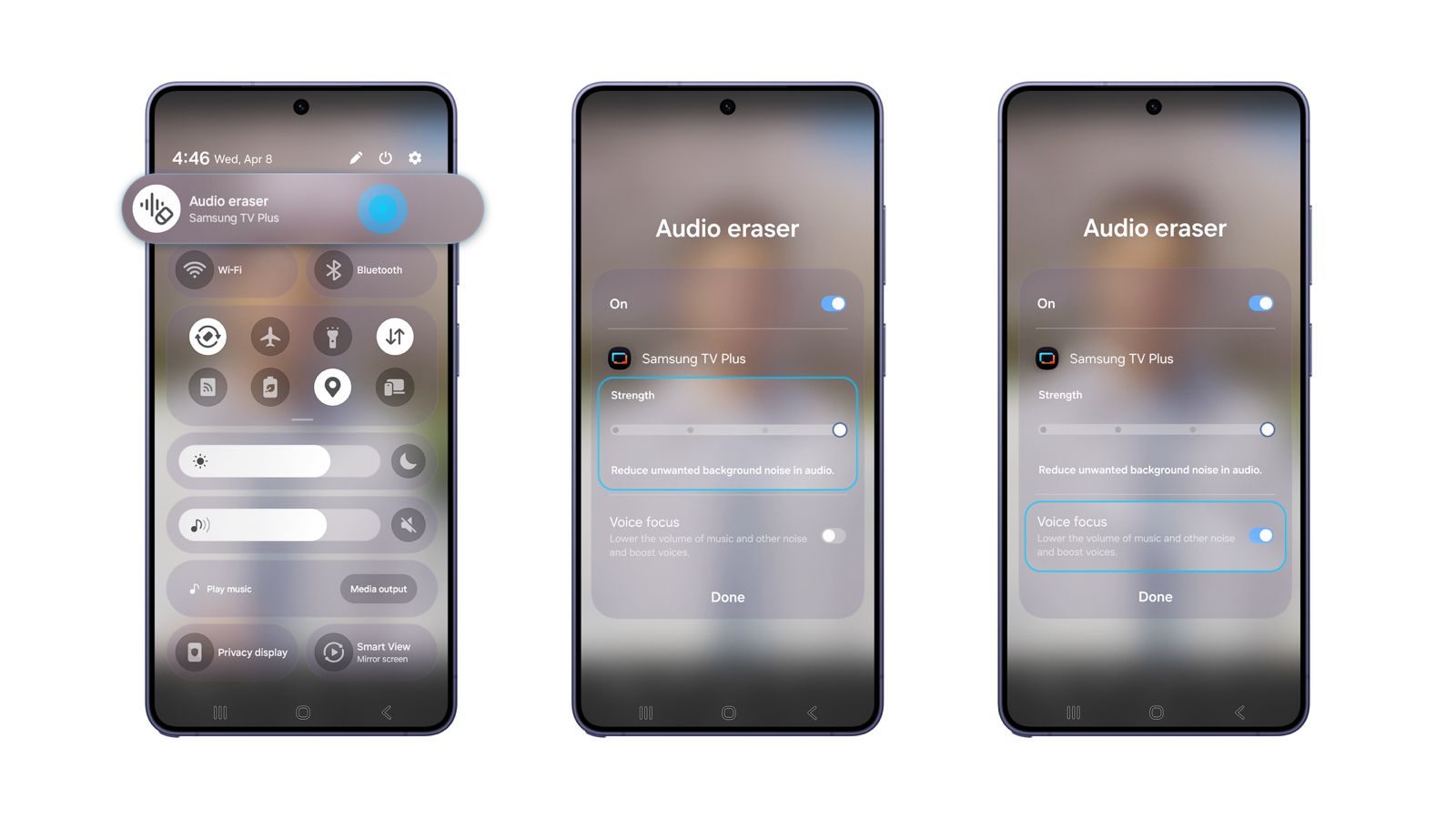 Lee más sobre el artículo Descubre Audio Eraser con la serie Galaxy S26