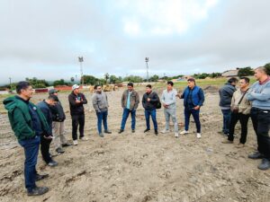 Municipio paraliza obras en el Estadio por evidente destrucciòn del campo deportivo