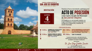 Lee más sobre el artículo San José de Chiquitos se Prepara para el Acto de Posesión del Dr. Juan Diego Caballero Saavedra