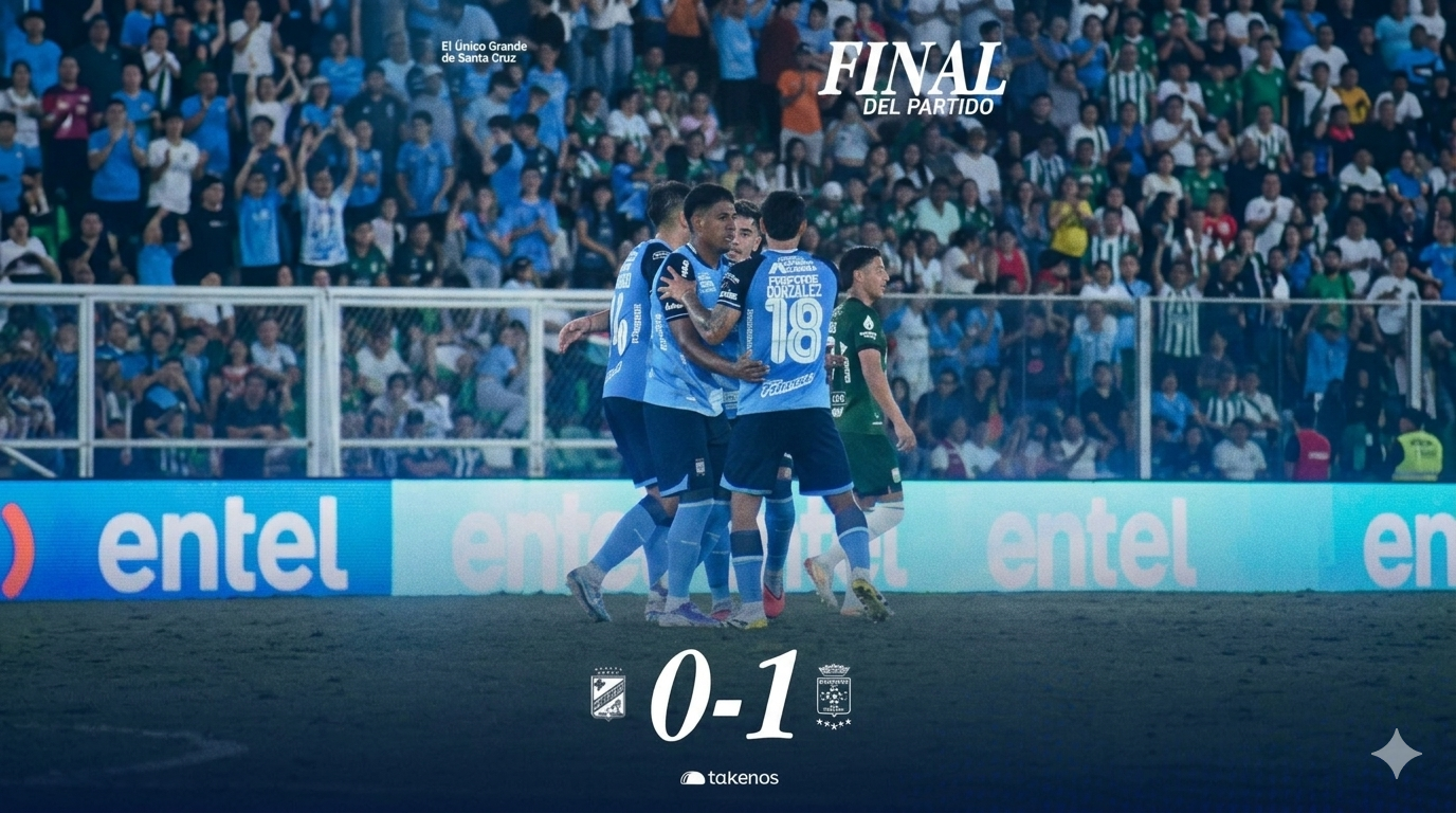 Lee más sobre el artículo Blooming se impone en el Clásico Cruceño 207 y frena a Oriente Petrolero