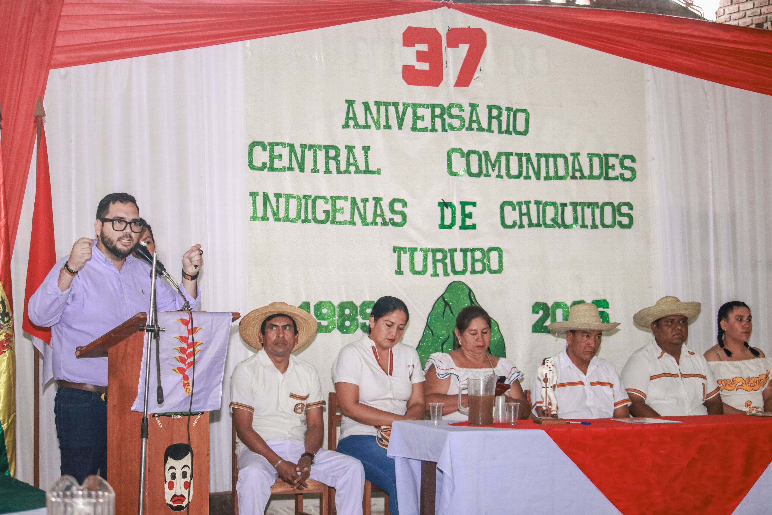 Lee más sobre el artículo Convenio histórico entre el Municipio y la Central «Turubó» marca el aniversario 37 de la organización indígena