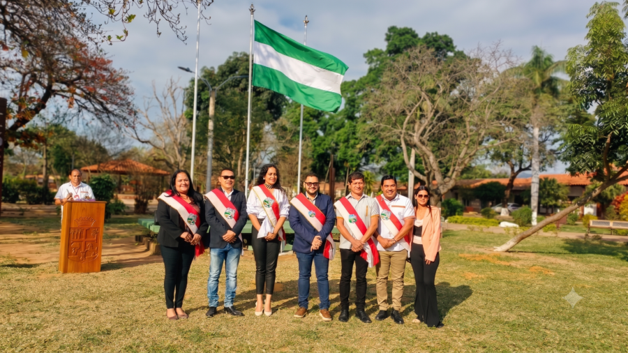 San José de Chiquitos rinde homenaje a la Bandera Cruceña reafirmando su compromiso con la identidad y el trabajo por la región