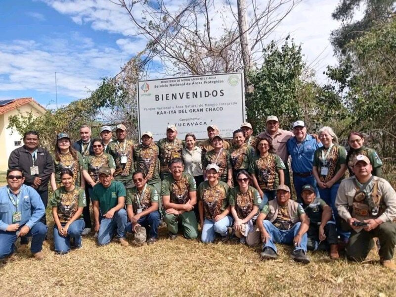 El Parque Nacional Kaa-Iya demuestra la fuerza de su gobernanza indígena y biodiversidad ante la UICN para certificar en la Lista Verde