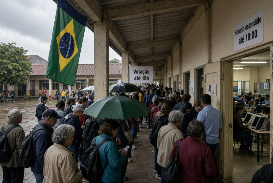 Brasil extiende el horario de votación del balotaje hasta las 19:00 y paraliza el recuento de votos por problemas de transporte
